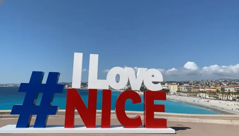 Panneau emblématique #i love nice